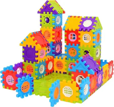 100 Piece Interlocking Building Blocks